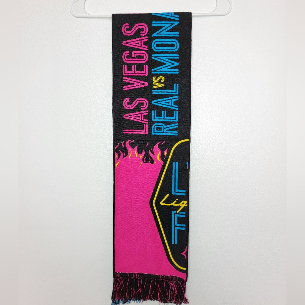 Las Vegas LV Lights Vs Monarch SLC May 2018 Soccer Scarf Shawl Womens Mens